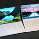 When viewed side-by-side, you can see just how much more screen real estate the new XPS 13 (left) really offers.